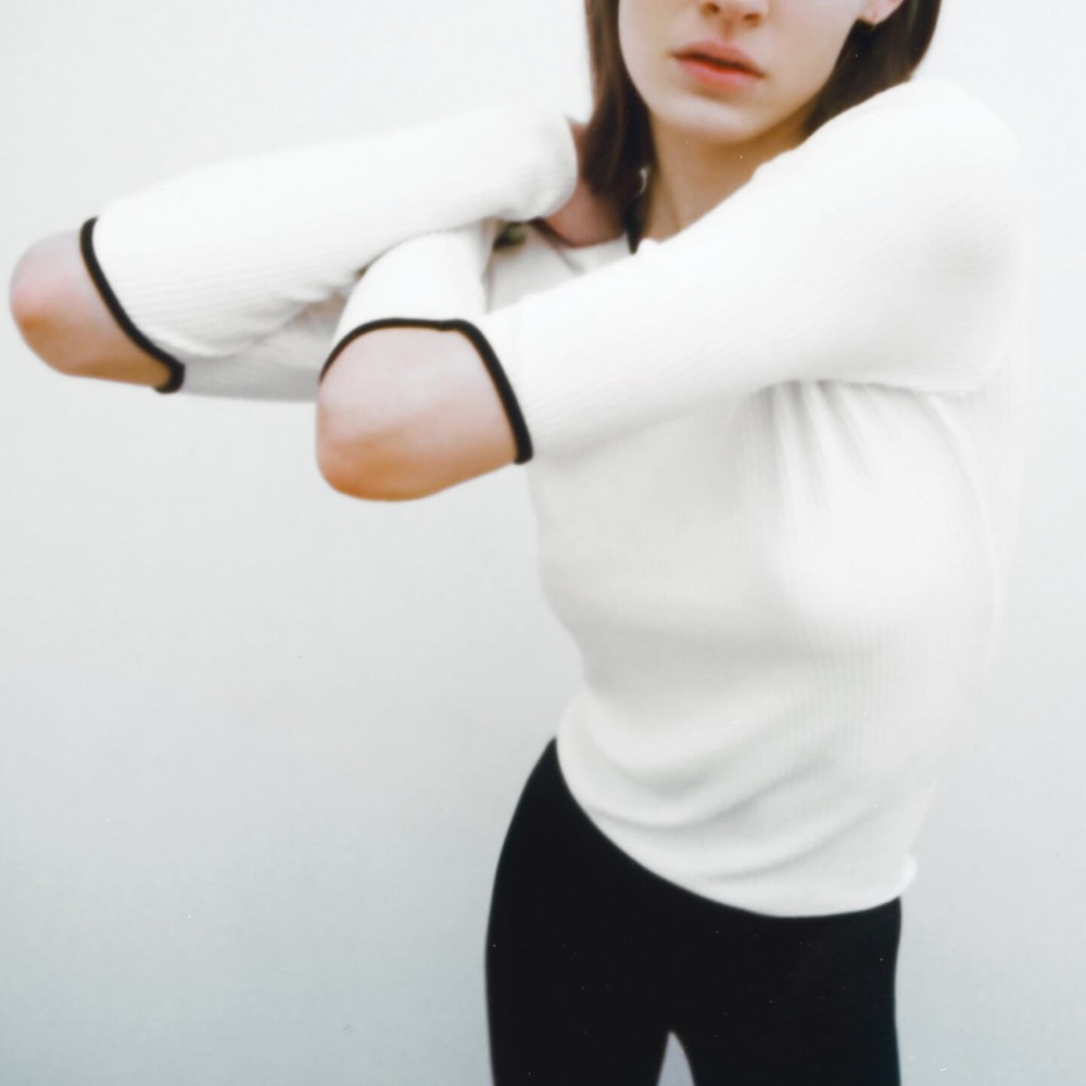 Elbow cut out top from Zara